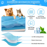 Pet Cooling Mat Bed for Summer Sleeping