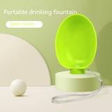 Portable Dog Drinking Bowl Outdoor Cup